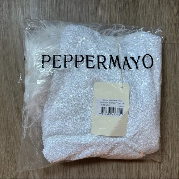 NWT Belissa Sequin Mini Dress - Picture 2 of 3